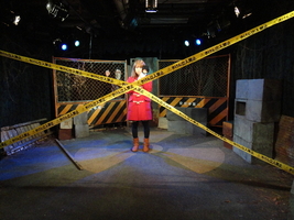 立入禁止区域の月